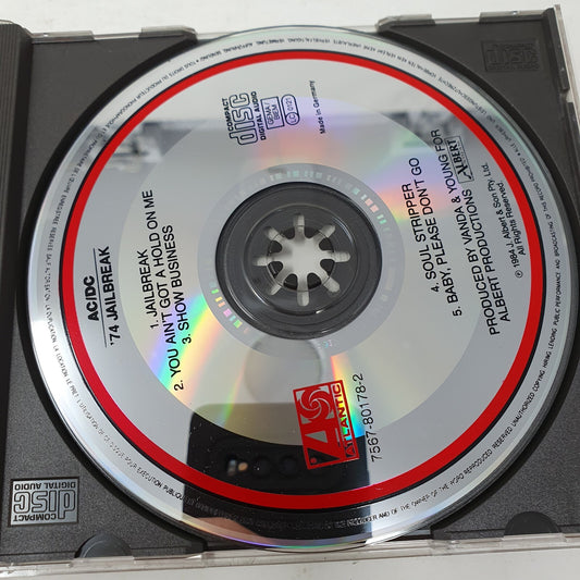 CD AC/DC – '74 Jailbreak Atlantic – 7567-80178-2