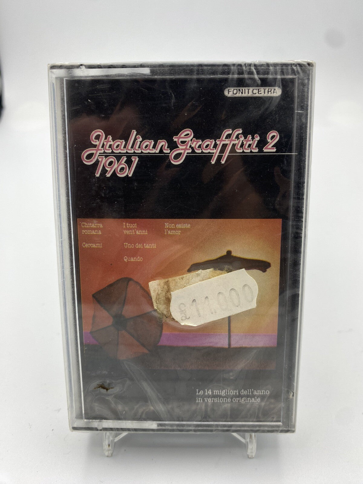 MUSICASSETTA Tape SS Italian Graffiti 2 Anno 1961 Italy