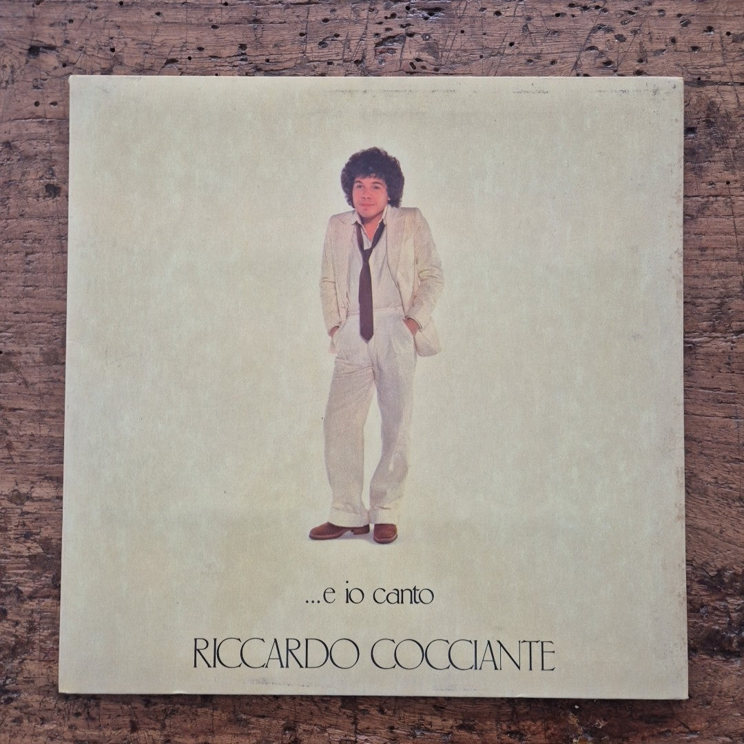 LP Riccardo Cocciante E Io Canto RCA PL 31421 Musica Italiana Vinile 1979
