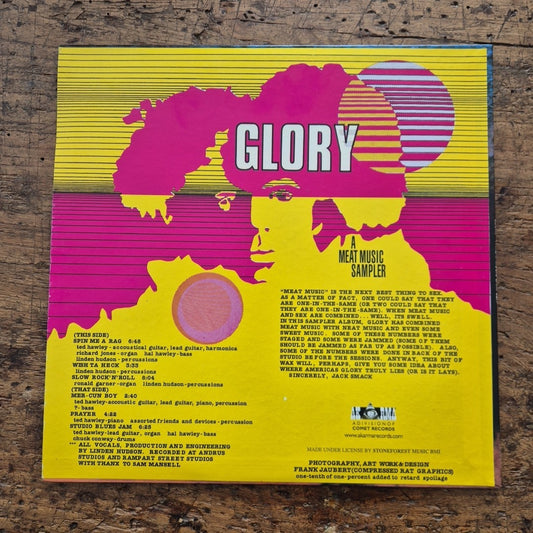 LP Glory - A Meat Music Sampler AKARMA AK 114 Musica Vinile Psychedelic Rock