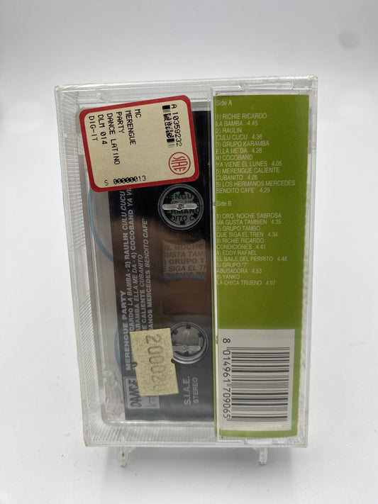 MUSICASSETTA Tape SS Various Merengue Party