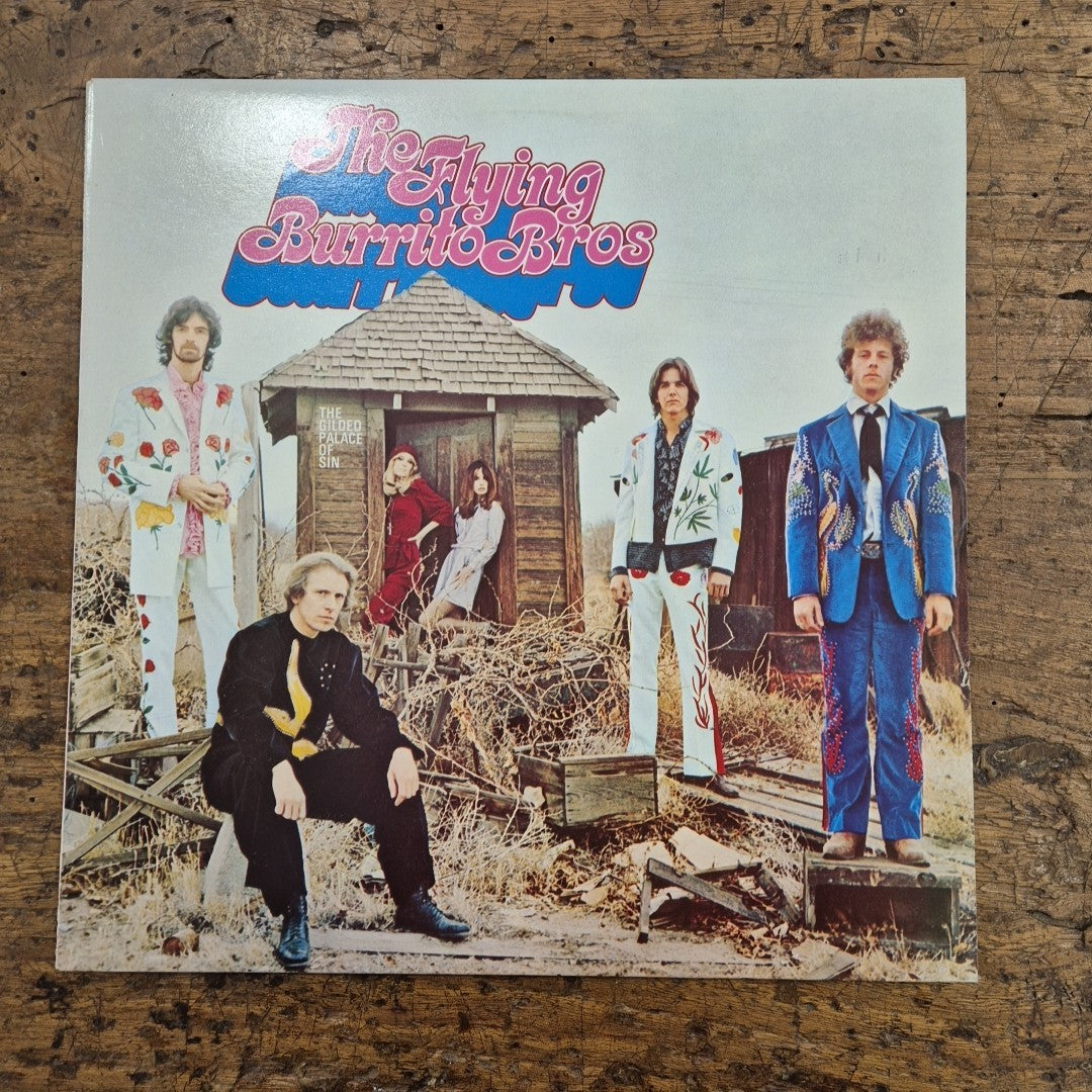 LP The Flying Burrito Bros - The Gilded Palace Of Sin ED 191 1986 Rock Vinile