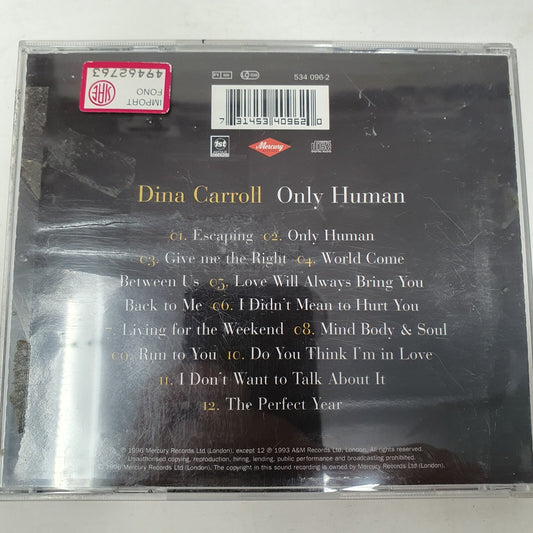 CD Dina Carroll – Only Human Mercury – 534 096-2