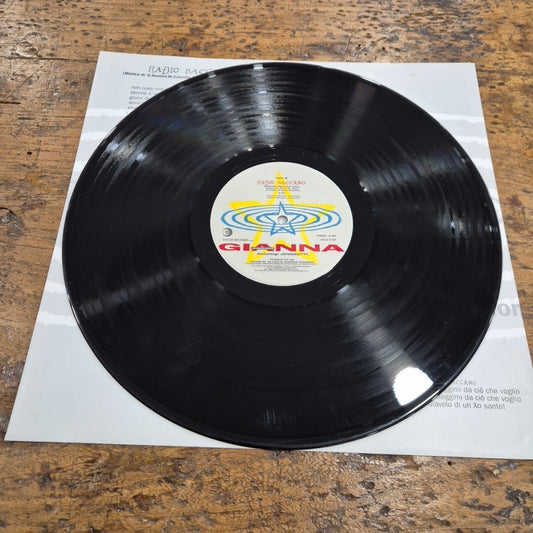 LP Gianna Nannini - Radio Baccano Mix SRLM 2109 Musica Italiana Vinile