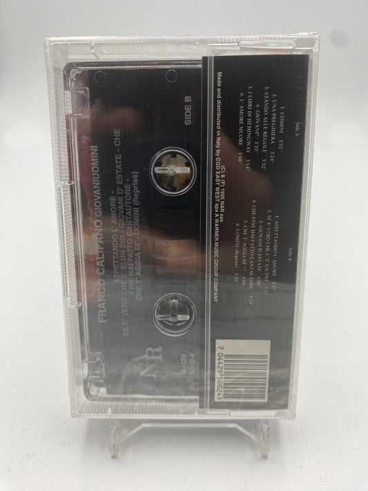 MUSICASSETTA Tape SS Franco Califano – Giovani Uomini 1995 Italy