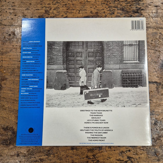 LP Billy Bragg Talking With The Taxman About Poetry AGOLP 6 Electronic Rock