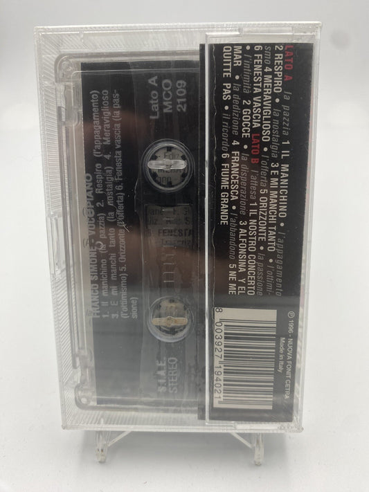 MUSICASSETTA Tape SS Franco Simone Voce Piano Italy