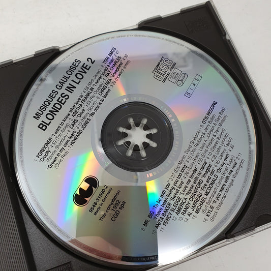 CD Various – Musiques Gauloises - Blondes In Love 2 CGD – 954831590-2