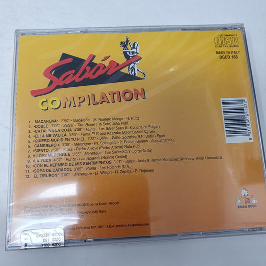 CD LATIN Various – Sabór Compilation Duck Gold – DGCD 163SEALED