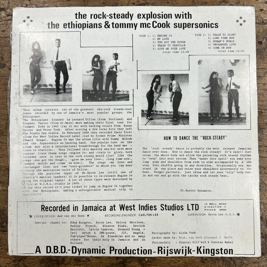 LP The Ethiopians - Lets Ska And Rock Steady ENGINE ‘54 Vinile Ska Reggae
