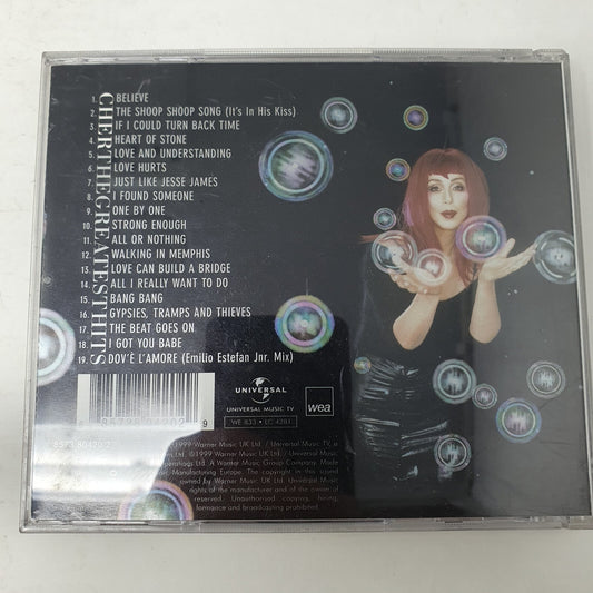 CD Cher – The Greatest Hits WEA – 8573 80420 2