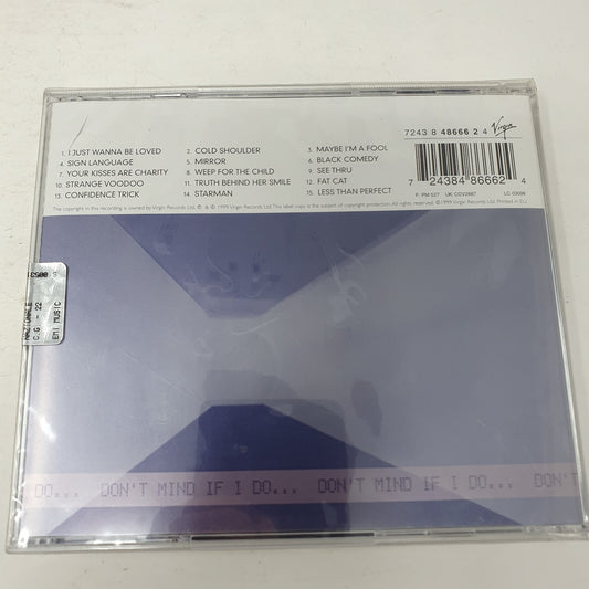 CD Culture Club – Don't Mind If I Do Virgin – CDV2887, SEALED