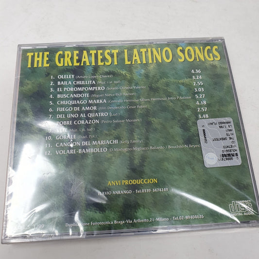 CD Quillapas The Greatest Hits Latino Song FonoTeam – CD L.S. 1/99