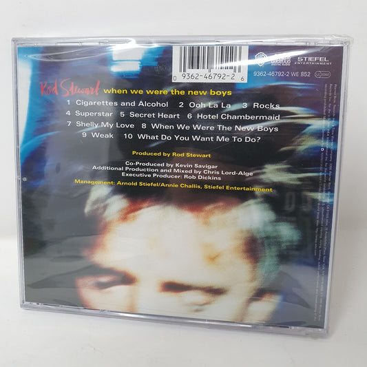CD Rod Stewart – When We Were The New Boys SEALED