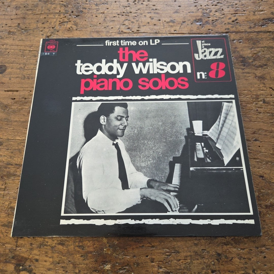 LP Teddy Wilson - Piano Solos CBS 62876 Jazz Vinile 1967