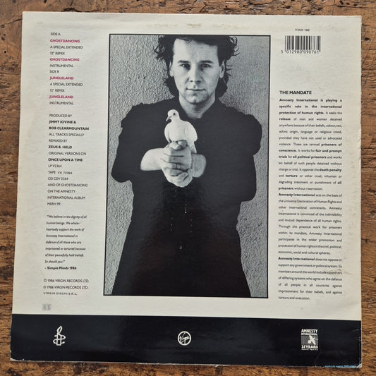 LP Simple Minds - Jungleland VINX 160 Musica Pop Rock Vinile 1986