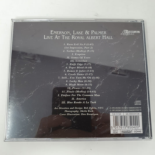 CD Emerson, Lake & Palmer – Live At The Royal Albert Hall