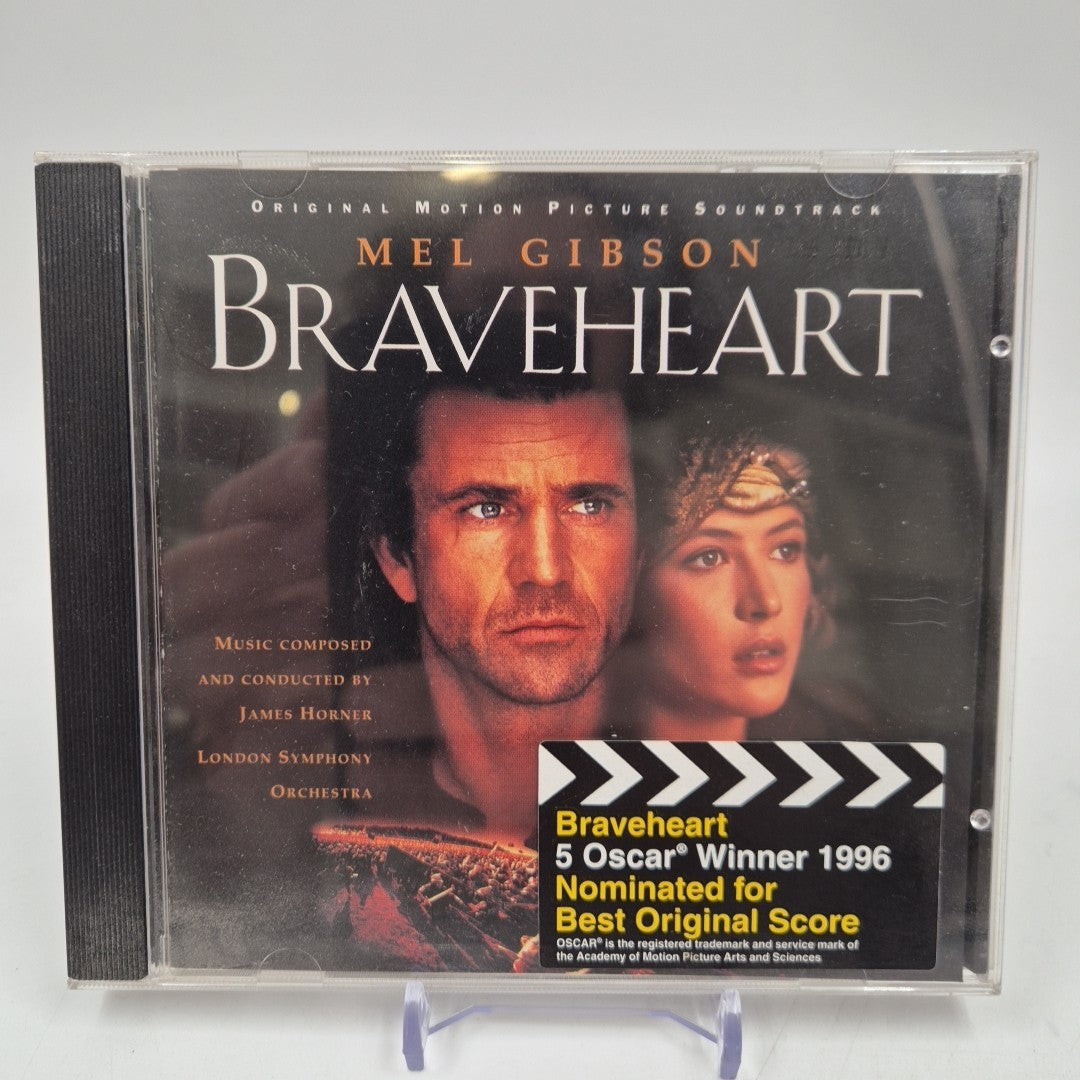 CD ost BRAVEHEART music From The Motion Picture Mel Gibson James Horner