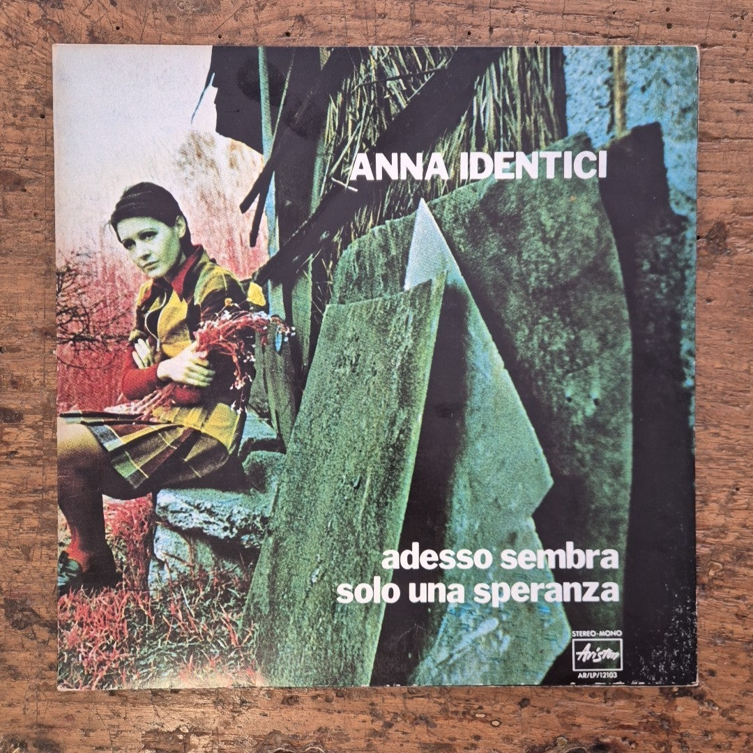 LP Anna Identici - Adesso Sembra Solo Una Speranza AR/LP/12103 Musica Italiana