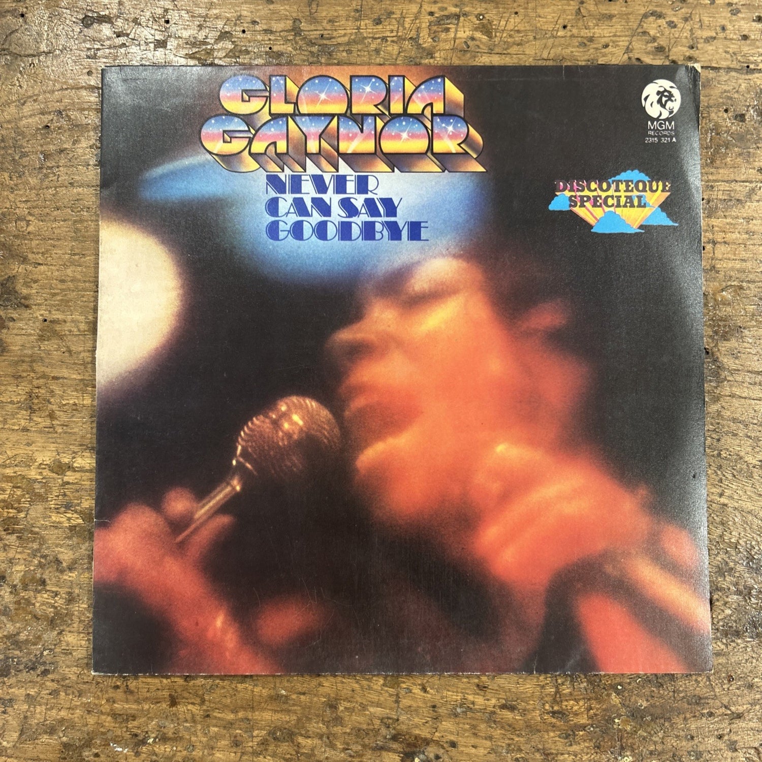 LP Gloria Gaynor - Never Can Say Goodbye 2315 321 Funk Soul Disco Vinile