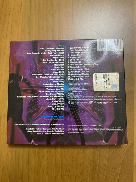 CD Cofanetto Madonna – Sticky & Sweet Tour Pop 2010
