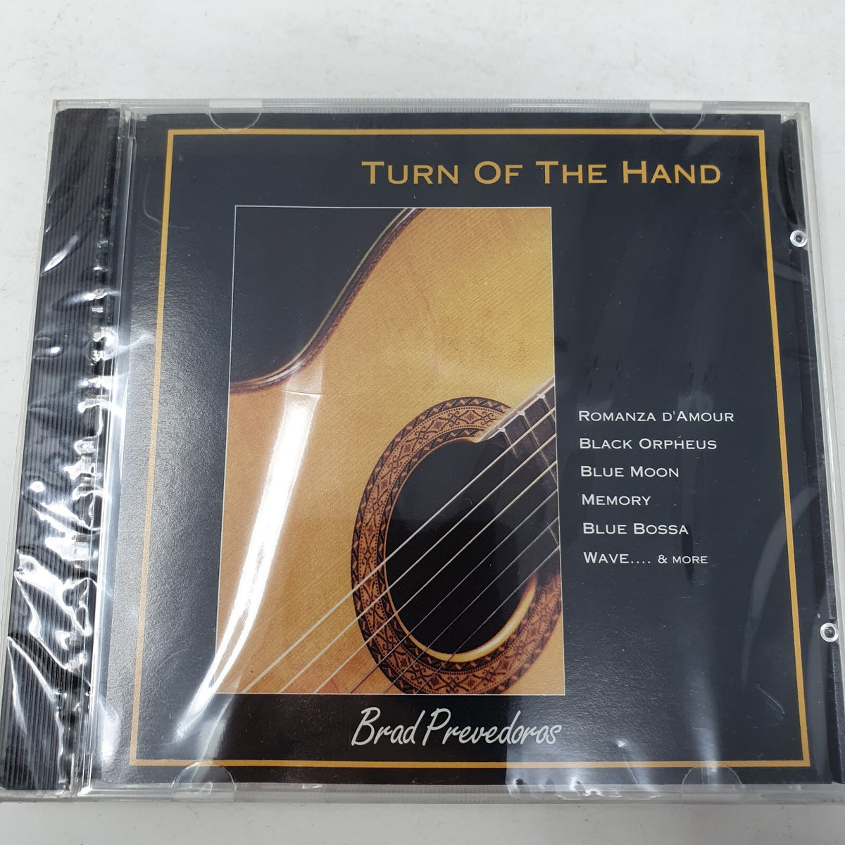 CD Brad Prevedoros Turn Of The Hand Ancient Echoes Music Sealed