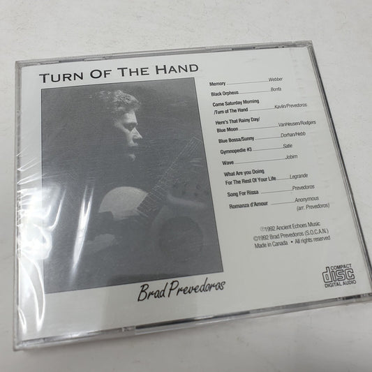 CD Brad Prevedoros Turn Of The Hand Ancient Echoes Music Sealed
