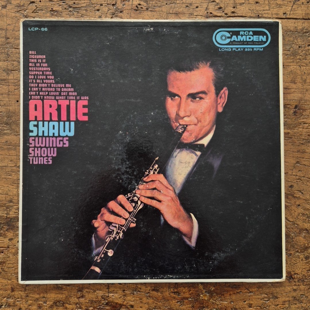 LP Artie Shaw - Swings Show Tunes LCP 66 Italy Musica Jazz Vinile 12