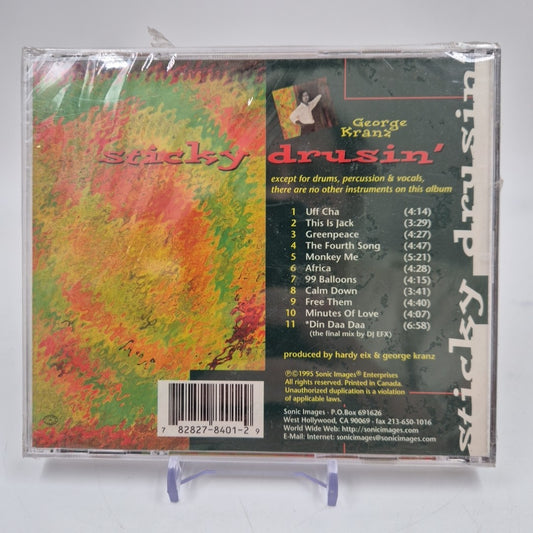 CD rock George Kranz - Sticky Drusin' Sigillato Sealed SI 8401-2 POP