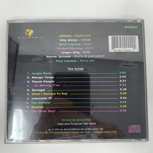 CD Koono And Kitty Winter – Planet People Big World Music