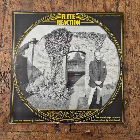 LP The Flyte Reaction - Songs In A Circleb Woo 14 Musica Rock Psychedelic Vinile