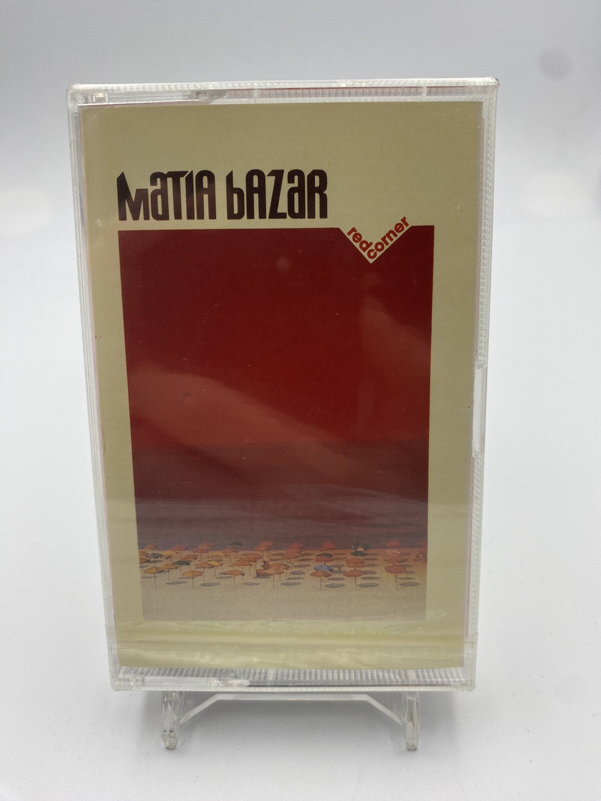 MUSICASSETTA Tape SS Matia Bazar – Red Corner Italy 1989