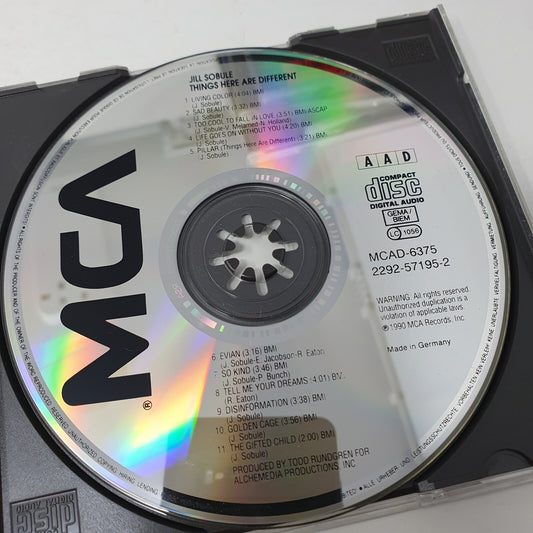 CD Jill Sobule – Things Here Are Different MCA Records – 2292-571952