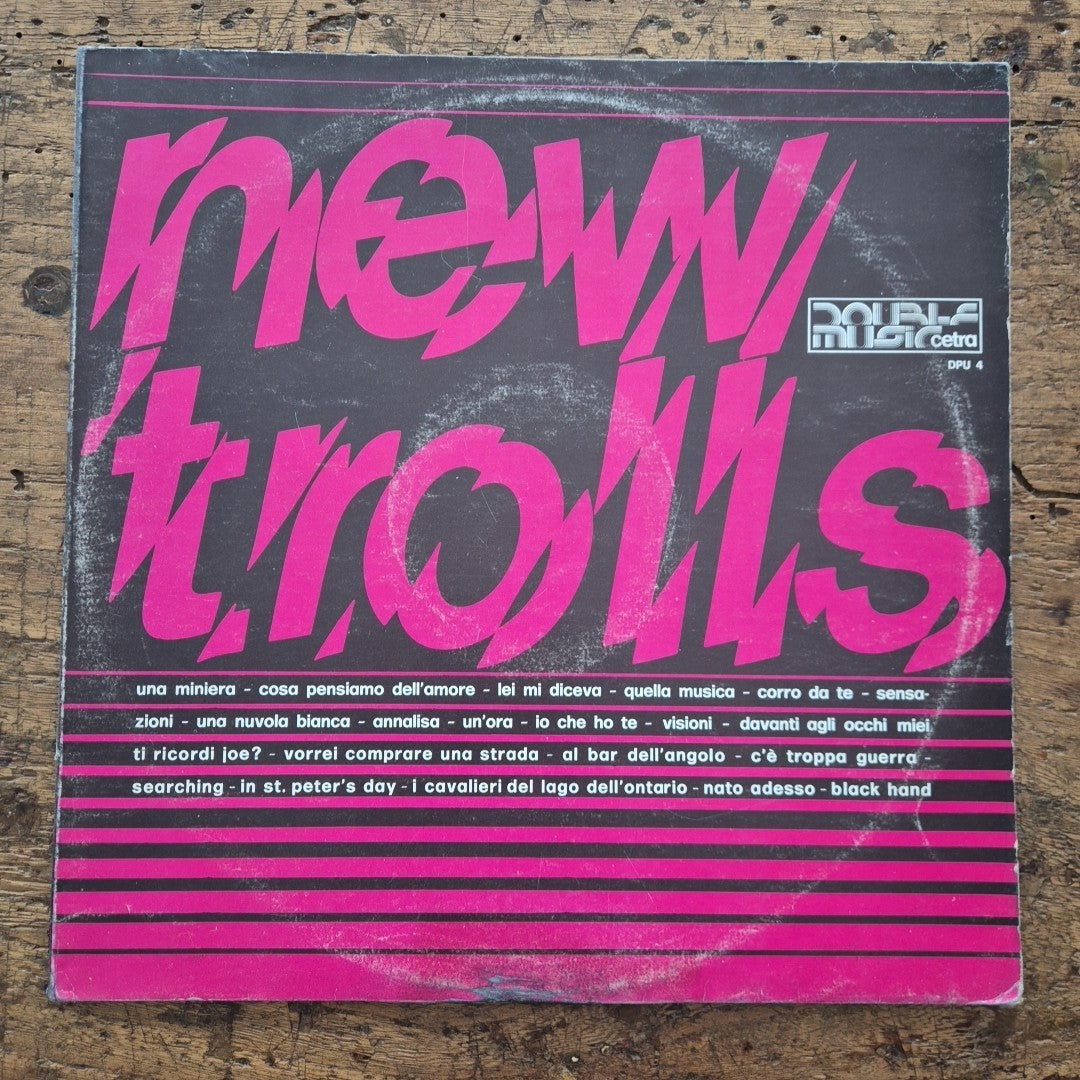 LP New Trolls Antologia DPU 4 Musica Italiana Prog Rock Psychedelic Pop