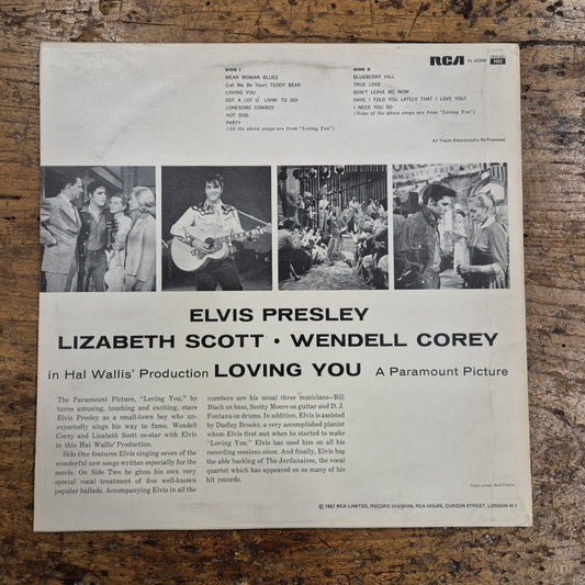 LP Elvis Presley - Loving You RCA Victor PL 42358 Musica Rock Vinile