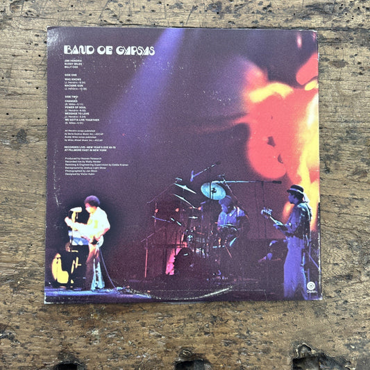 LP Jimi Hendrix - Band Of Gypsys STAO-472 VINILE Capitol Psychedelic Rock