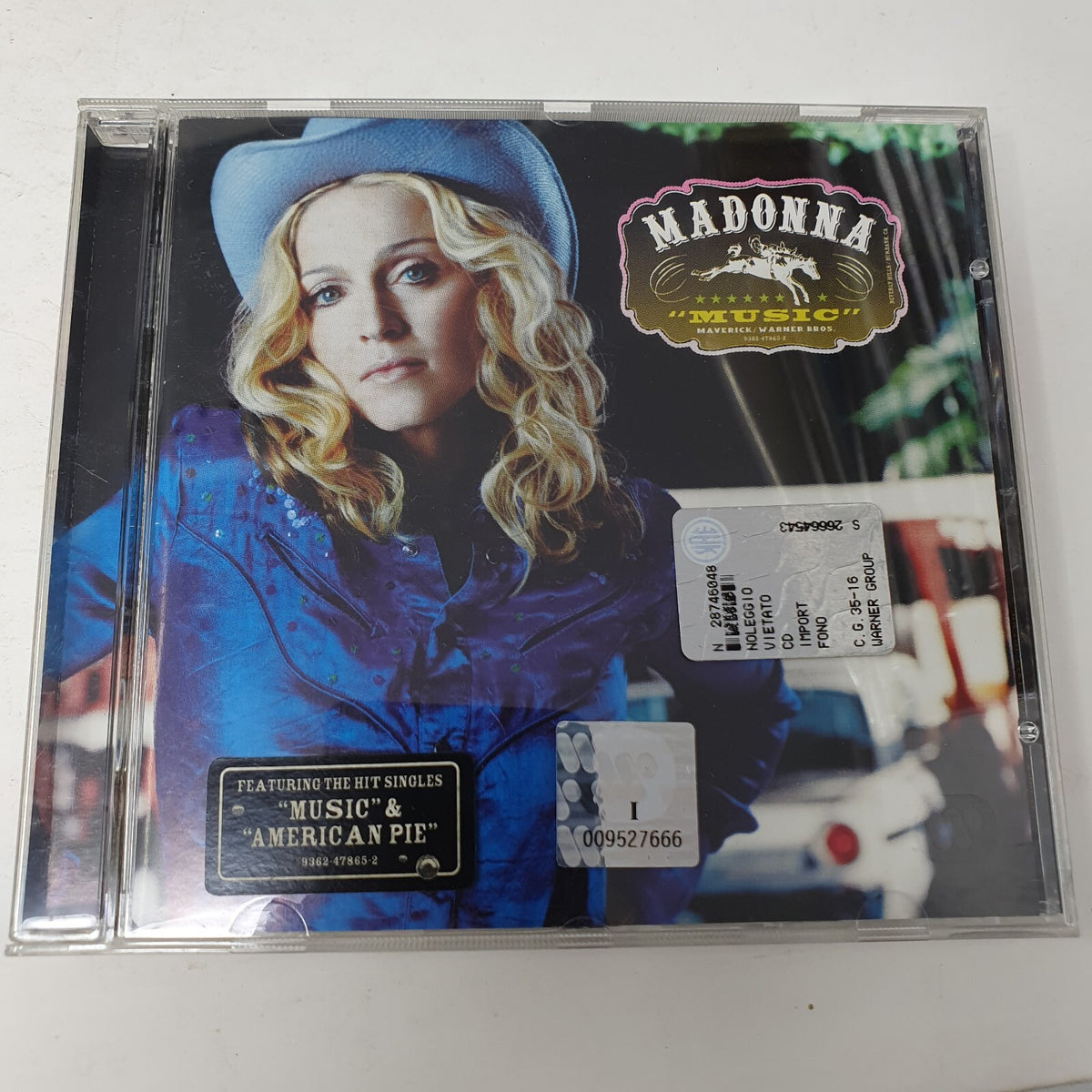CD Madonna – MusicMaverick – 9362-47865-2, Single EP