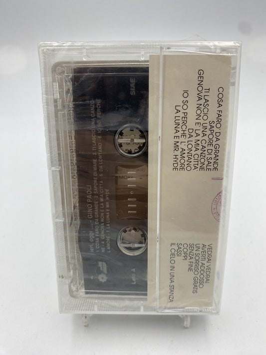 MUSICASSETTA Tape SS Gino Paoli - Ieri…oggi… Italy Vocal