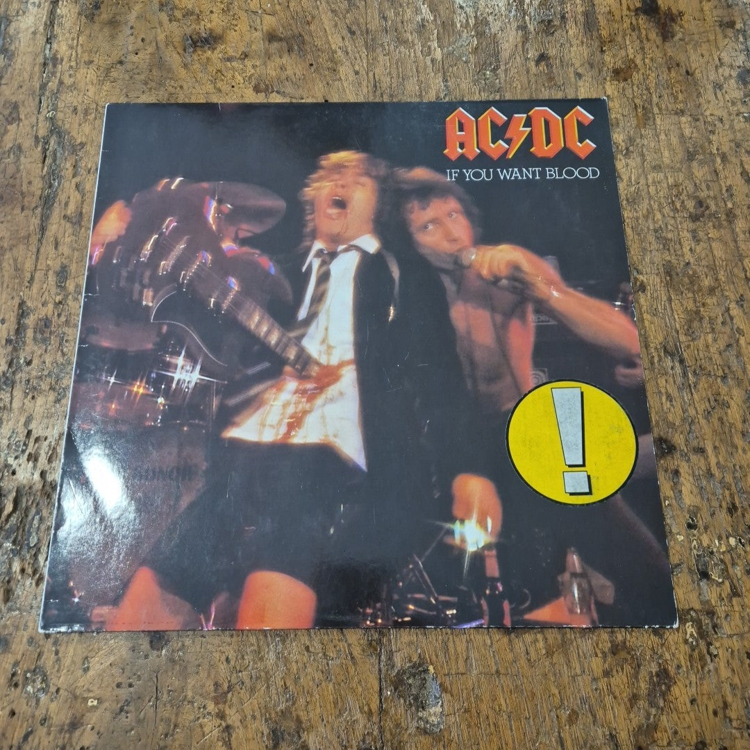 LP AC/DC - If You Want Blood You've Got It K 50 532 Hard Rock Vinile 12