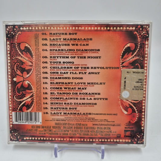 CD ost MOULIN ROUGE Music From The Motion Picture Colonna Sonora