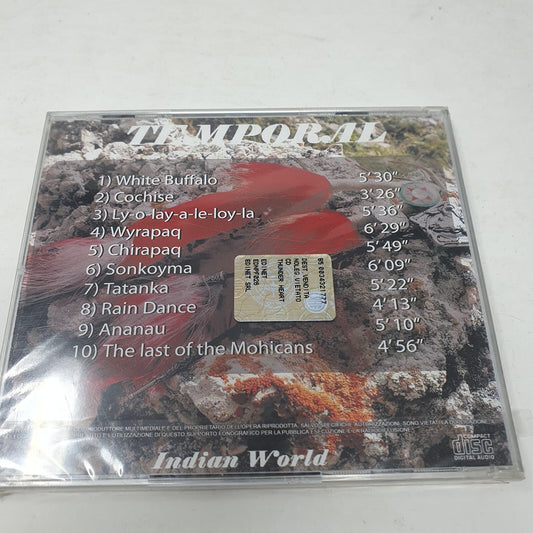 CD Temporal Indian World Thunder Heart Vol.1 Sealed