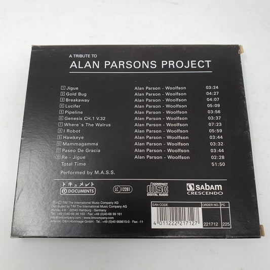 CD M.A.S.S. – A Tribute To Alan Parsons Project