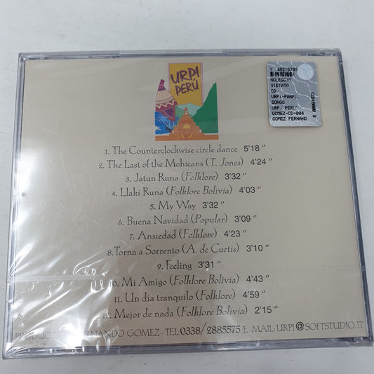 CD Urpi Perú – Panflute Songs Sealed GOMEZCD004