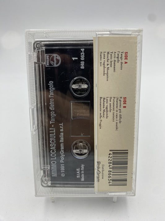 MUSICASSETTA Tape VG Mimmo Locasculli Tango Dietro L’angolo Italy