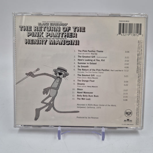 CD The Retourn Of The Pink Panther Henry Mancini Original Soundtrack Colonna