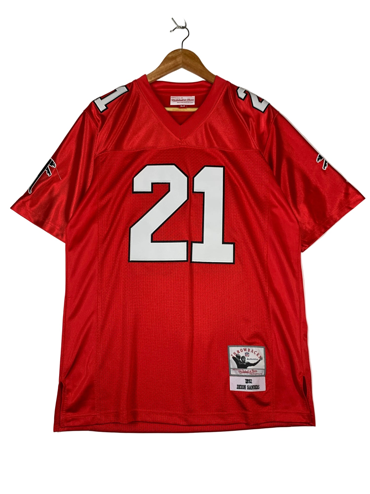 Maglia Football NFL Atlanta Falcons Sanders Vintage Replica Tg.M