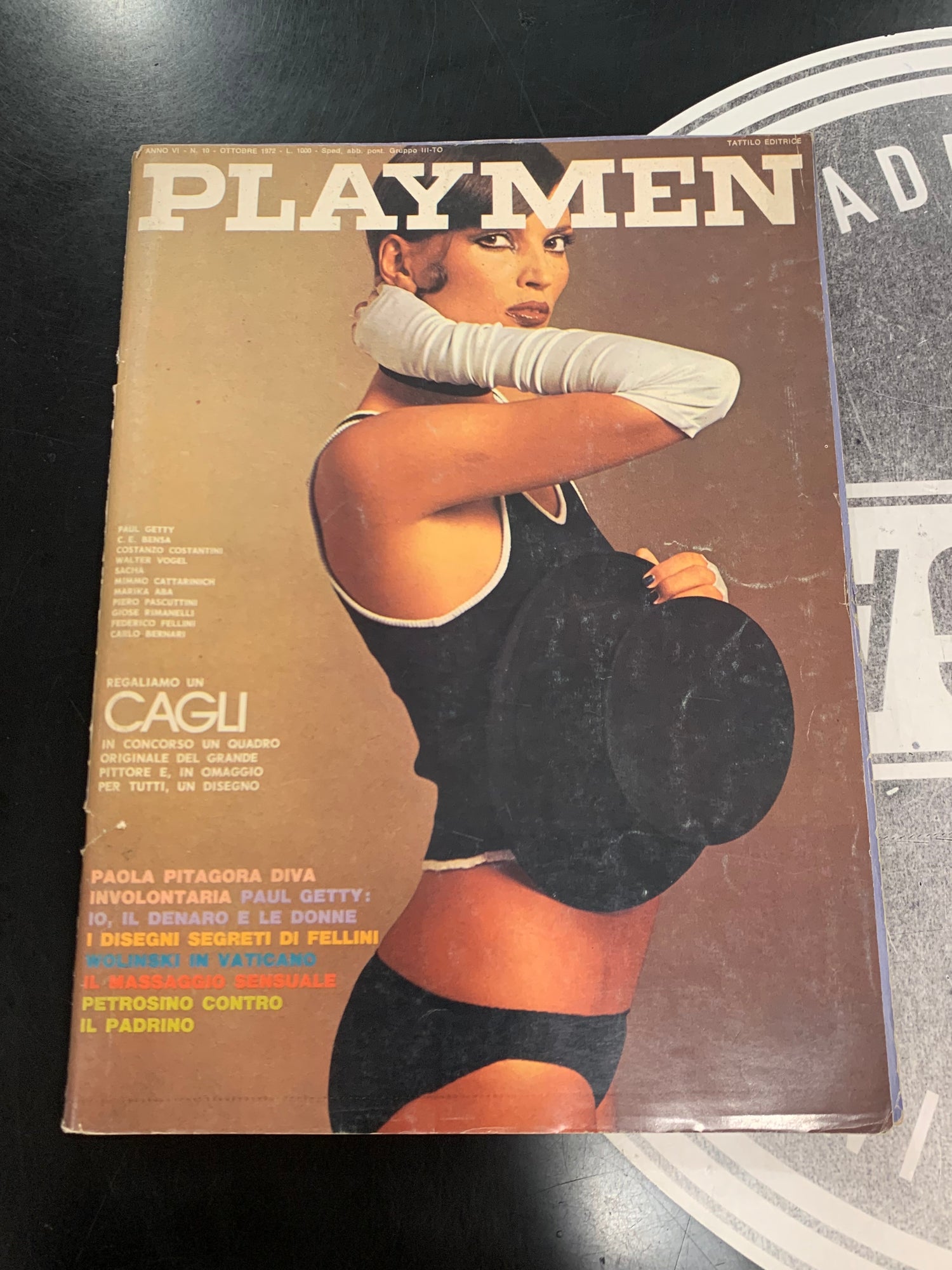 Rivista Playmen n.10 - Ottobre 1972