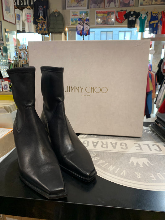 Stivaletti alla caviglia pelle Jimmy Choo Donna n.40