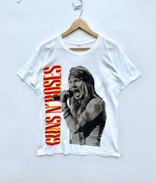 T-Shirt Vintage Guns N’ Roses 1992 Use Your Illusion World Tour single stitch tee