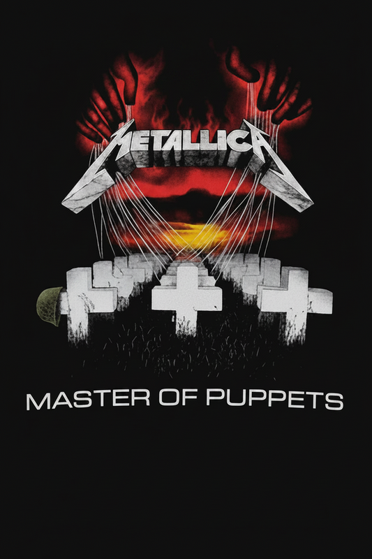 Maglia Metallica Master Of Puppets tg. M